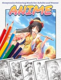 Produktbild: Anime Grayscale Coloring Book for Adults and Teens
