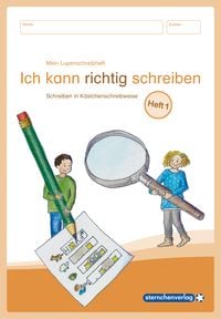 Produktbild: Mein Lupenschreibheft 1 - Ich kann richtig schreiben -