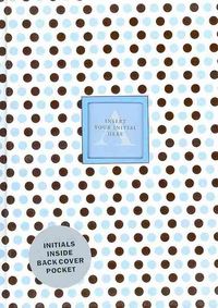 Produktbild: Blue Dots Monogram Journal