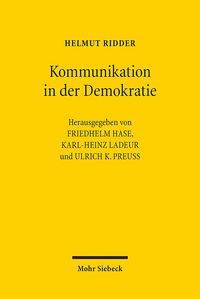 Produktbild: Kommunikation in der Demokratie