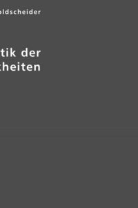 Produktbild: Goldscheider, A: Diagnostik der Nervenkrankheiten