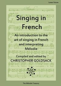 Produktbild: Singing in French - lower voices