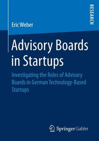 Produktbild: Advisory Boards in Startups