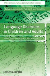 Produktbild: Language Disorders in Children and Adults