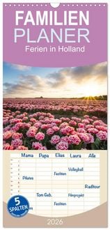 Produktbild: Familienplaner 2026 - Ferien in Holland mit 5 Spalten (Wandkalender, 21 x 45 cm) CALVENDO