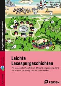 Produktbild: Leichte Lesespurgeschichten 5./6. Klasse - Deutsch