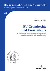 Produktbild: EU-Grundrechte und Umsatzsteuer