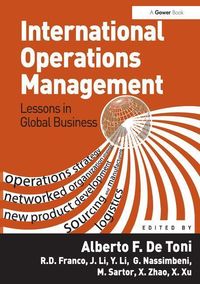 Produktbild: De Toni, A: International Operations Management