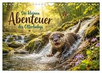 Produktbild: Die kleinen Abenteuer des Otterbabys (Wandkalender 2027 DIN A4 quer), CALVENDO Monatskalender
