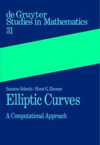 Produktbild: Elliptic Curves