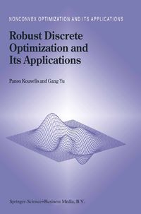 Produktbild: Robust Discrete Optimization and Its Applications