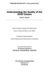 Produktbild: Understanding the Quality of the 2020 Census