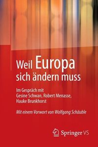 Produktbild: Weil Europa sich &auml;ndern muss