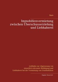 Produktbild: Immobilienvermietung zwischen &Uuml;berschusserzielung und Liebhaberei