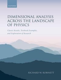 Produktbild: Dimensional Analysis Across the Landscape of Physics