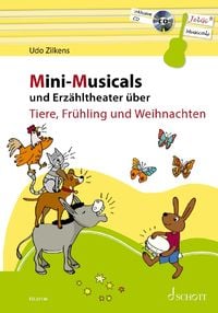 Produktbild: Mini-Musicals und Erz&auml;hltheater &uuml;ber Tiere, Fr&uuml;hling und Weihnachten