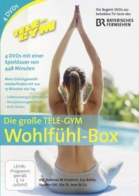 Tele-Gym - Die große Tele-Gym Wohlfühl-Box  [4 DVDs] Andreas W. Friedrich