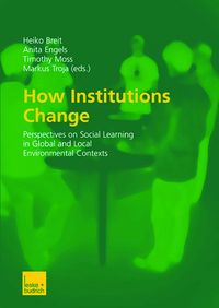 Produktbild: How Institutions Change