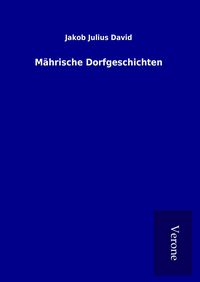 Produktbild: M&auml;hrische Dorfgeschichten