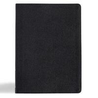 Produktbild: CSB Connecting Scripture New Testament, Black Genuine Leather