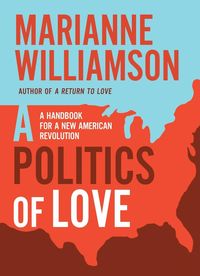 Bild vom Artikel A Politics of Love vom Autor Marianne Williamson