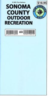 Produktbild: Sonoma County Outdoor Recreation Map