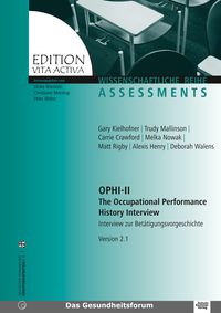 Bild vom Artikel OPHI-II. The Occupational Performance History Interview vom Autor Gary Kielhofner