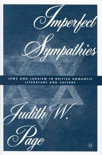 Produktbild: Imperfect Sympathies: Jews and Judaism in British Romantic Literature and Culture