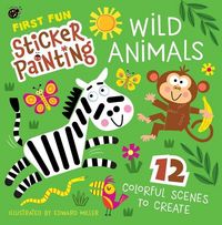 Produktbild: First Fun Sticker Painting: Wild Animals