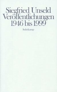 Produktbild: Ver&ouml;ffentlichungen 1946&ndash;1999