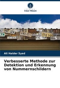 Produktbild: Verbesserte Methode zur Detektion und Erkennung von Nummernschildern