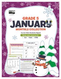 Produktbild: January Monthly Collection, Grade 5