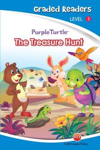 Produktbild: The Treasure Hunt (Purple Turtle, English Graded Readers, Level 3)