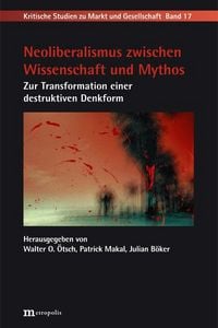 Produktbild: Neoliberalismus zwischen Wissenschaft und Mythos