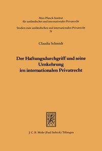 Produktbild: Der Haftungsdurchgriff und seine Umkehrung im internationalen Privatrecht