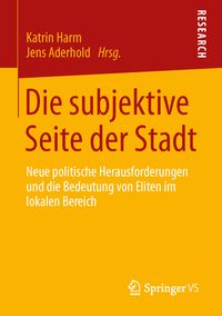 Produktbild: Die subjektive Seite der Stadt