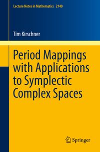 Produktbild: Period Mappings with Applications to Symplectic Complex Spaces