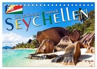 Produktbild: Seychellen - Die sch&ouml;nsten Str&auml;nde (Tischkalender 2026 DIN A5 quer), CALVENDO Monatskalender