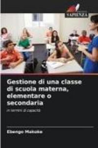 Produktbild: Gestione di una classe di scuola materna, elementare o secondaria