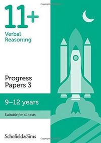 Produktbild: 11+ Verbal Reasoning Progress Papers Book 3: KS2, Ages 9-12