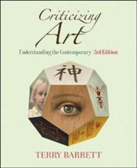 Produktbild: Barrett, T: Criticizing Art: Understanding the Contemporary