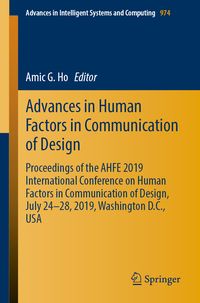 Produktbild: Advances in Human Factors in Communication of Design