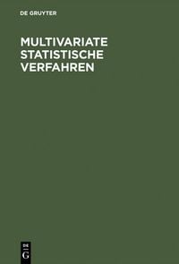Produktbild: Multivariate statistische Verfahren