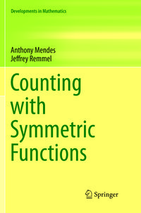 Produktbild: Counting with Symmetric Functions