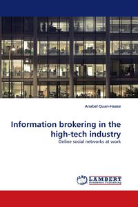 Produktbild: Information brokering in the high-tech industry