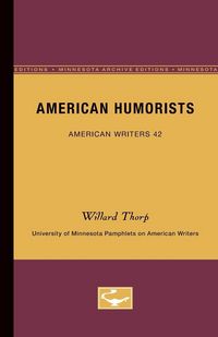 Produktbild: American Humorists - American Writers 42