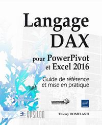 Produktbild: Langage DAX pour PowerPivot et Excel 2016