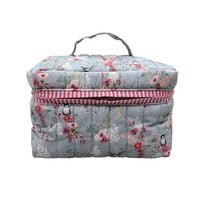 Produktbild: Beauty Case mit Vogel und Blumenprint