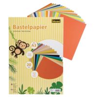 Produktbild: Idena Bastelpapier DIN A3 20 Blatt Karton/Papier