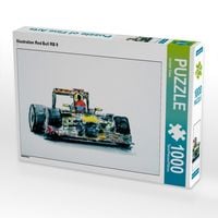 Produktbild: CALVENDO Puzzle Illustration Red Bull RB 9 | 1000 Teile Lege-Gr&ouml;&szlig;e 64x48cm Foto-Puzzle f&uuml;r gl&uuml;ckliche Stunden